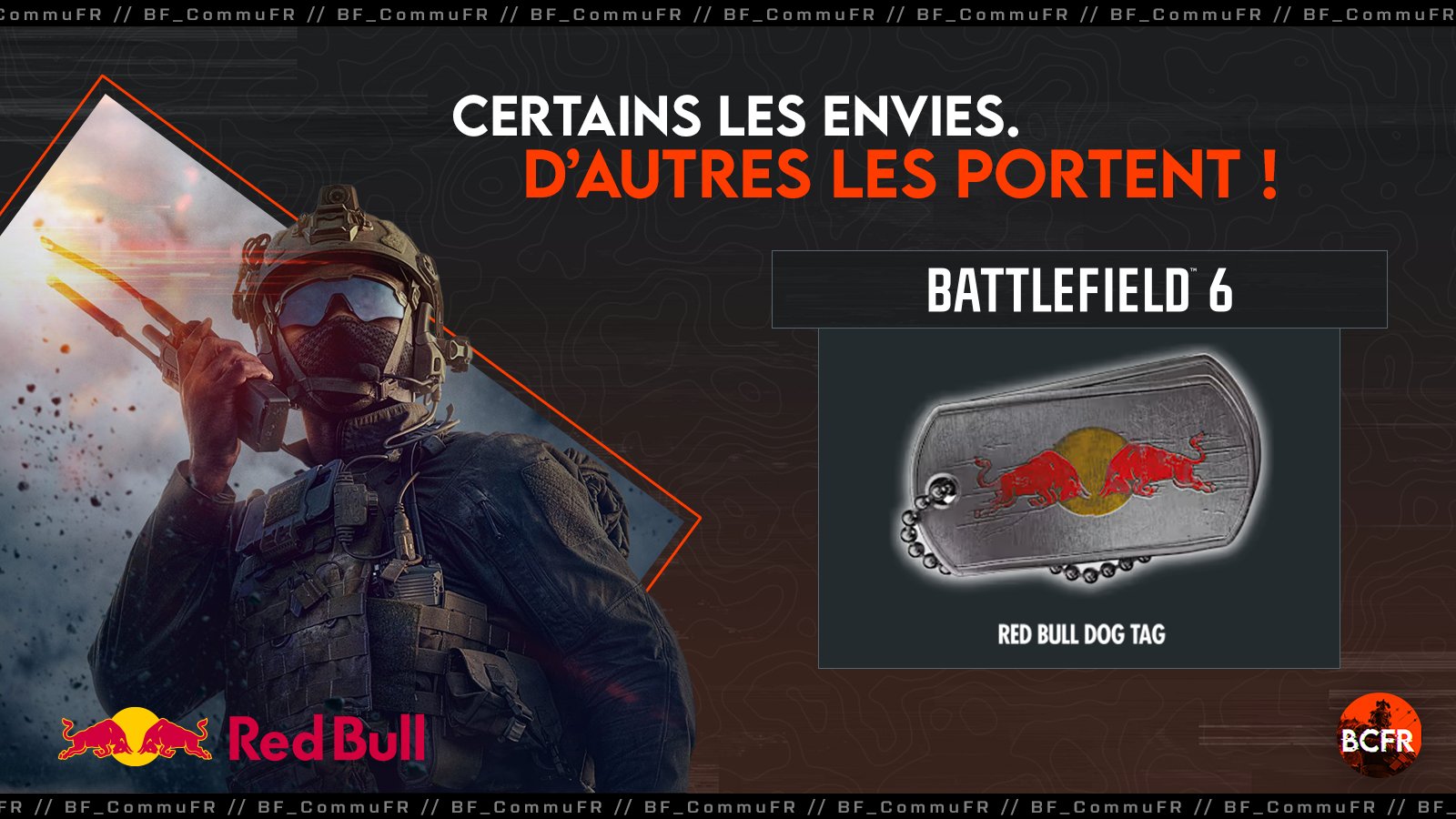 Les défis Red Bull vous attendent dans Battlefield 6 REDSEC